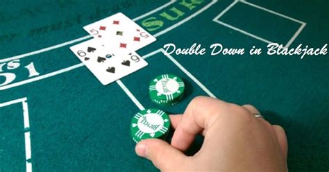double down meaning blackjack|Blackjack double down: what does it mean and when .